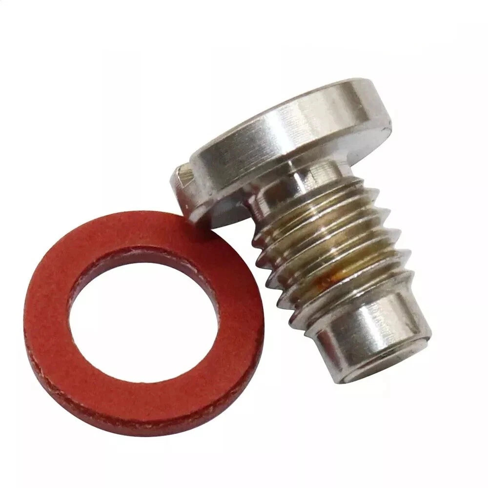 Magnetic Slot Head Oil Drain Plug Screw for