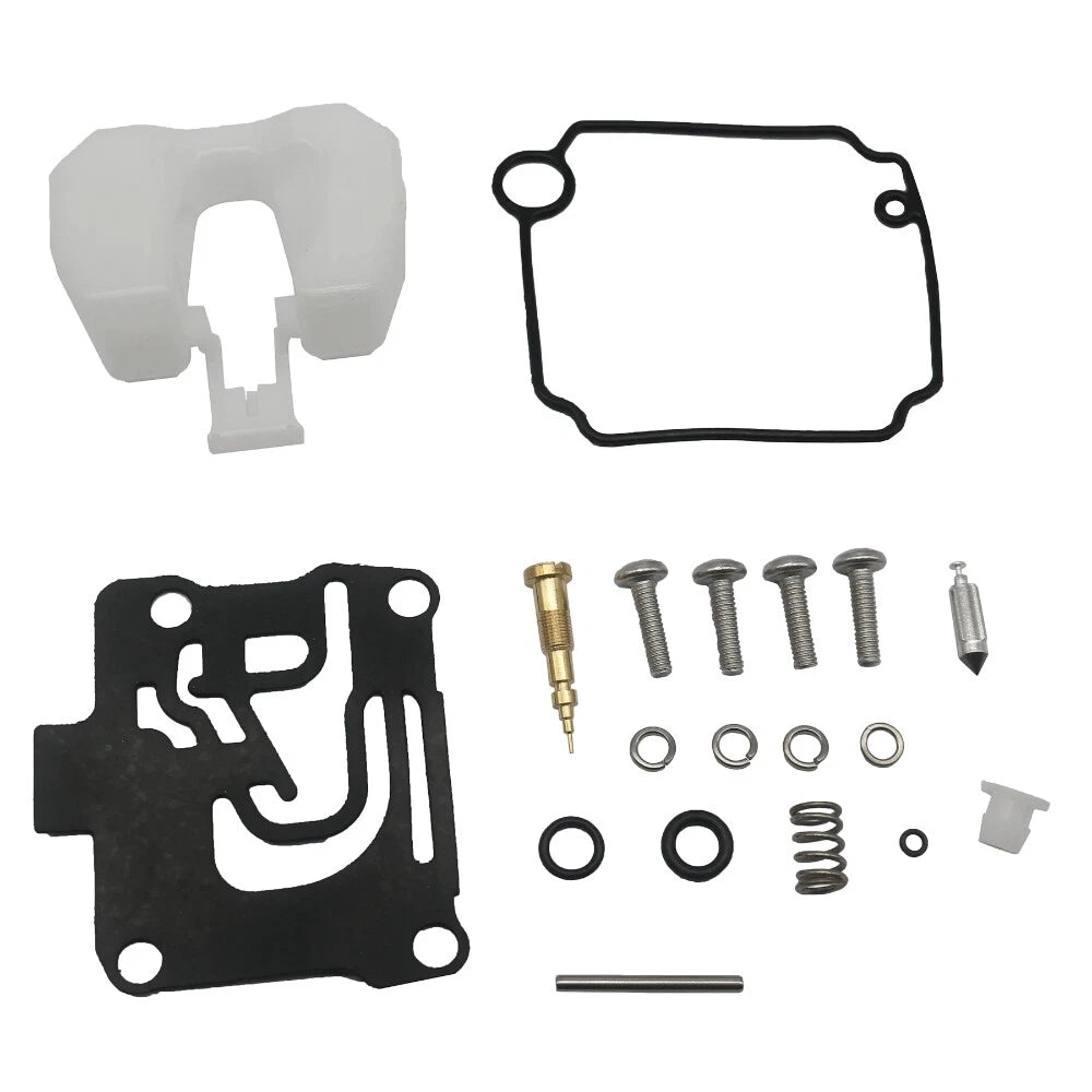 Set of 4 Carburetor Kits for Yamaha 50 HP (4-Stroke) (62Y-W0093-11, 62Y-W0093-10)