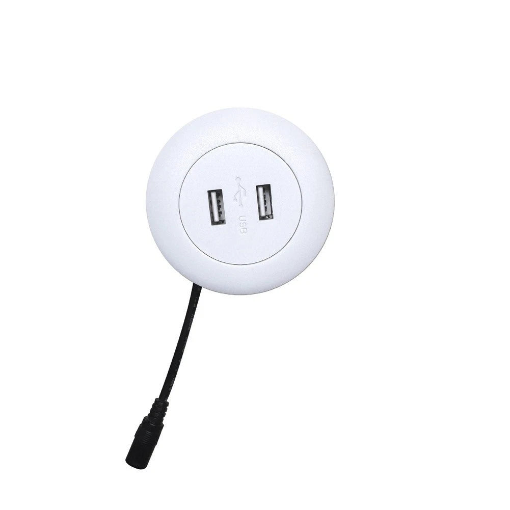 Dual USB Charger for Low Voltage Applications 12V 24V 29V 5V 2A