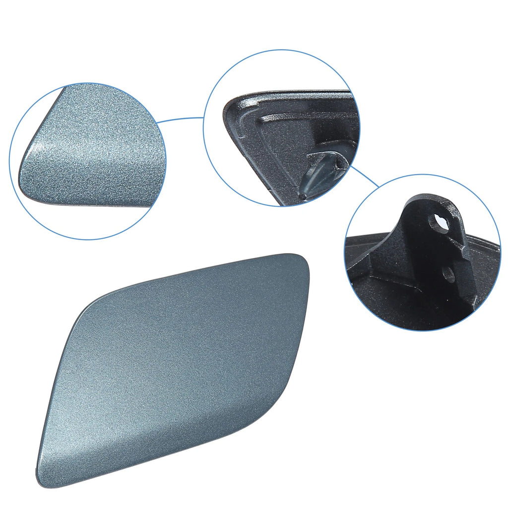 Front Left Driver Headlight Washer Nozzle Cover for Audi Q7 (2010–2015)