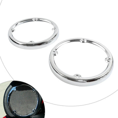 Chrome Rear Speaker Trim for Harley Electra Glide Classic FLHTC (2009–2023)