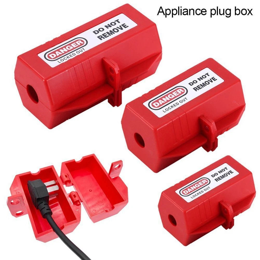 Lock Box for Electrical Cables Safety Tag Out Device