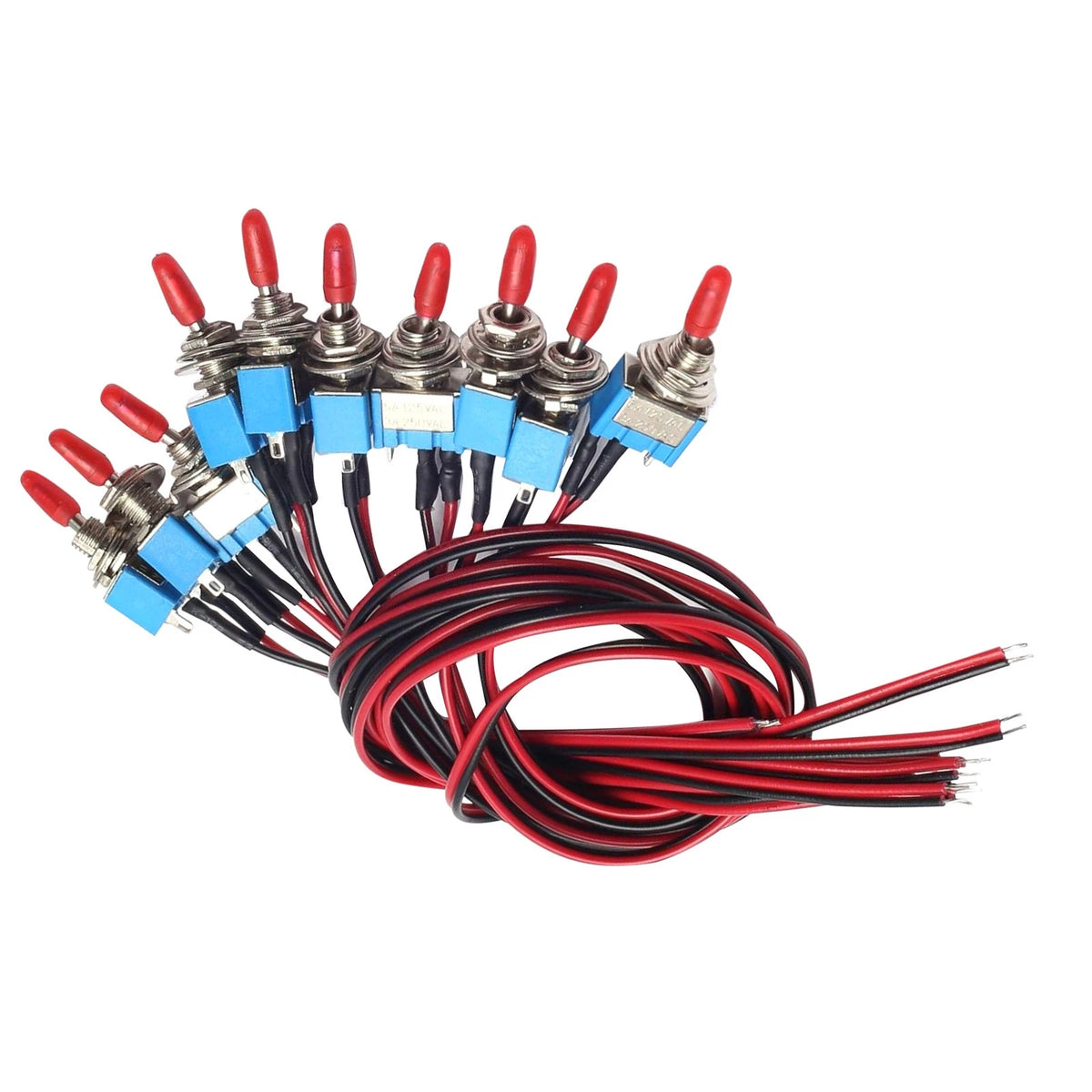 Toggle Switch for Universal Applications (Pre-Wired with 24AWG Wire)