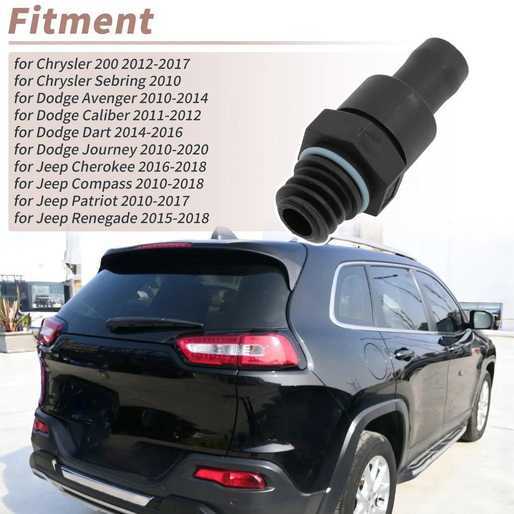 PCV Valve Replacement for Chrysler 200 (2012–2017) Plastic Black