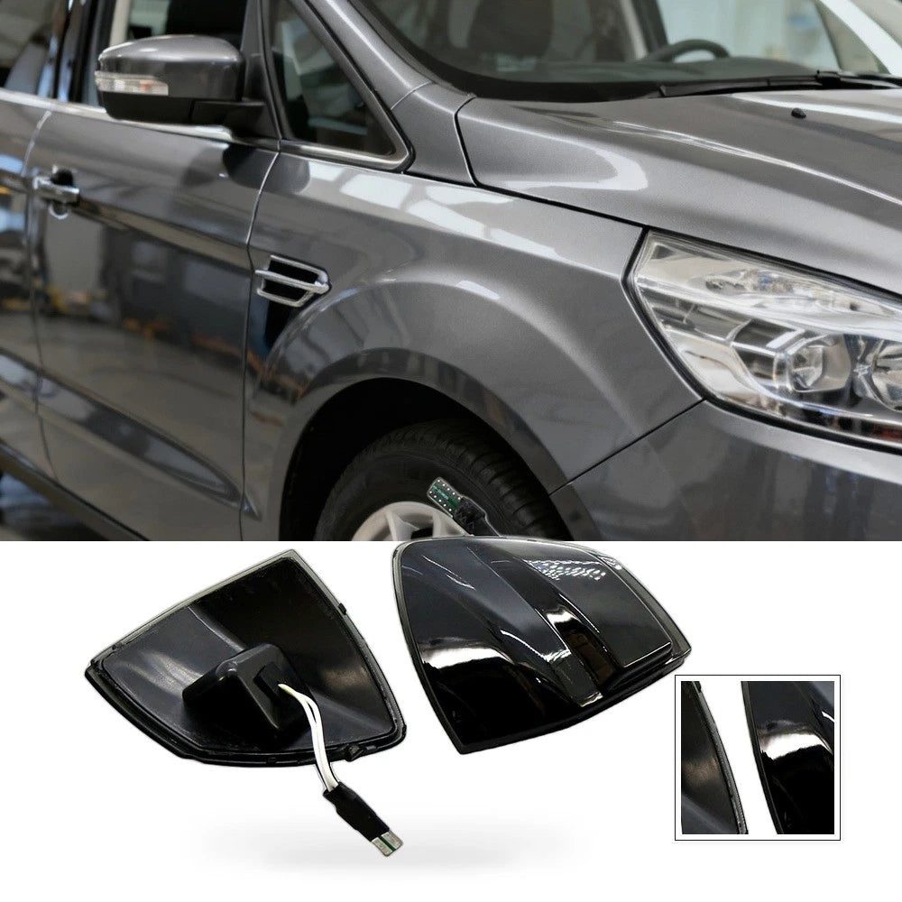 Rear View Mirror Turn Signal Light for Ford S-Max Kuga C-Max (2007–2014)