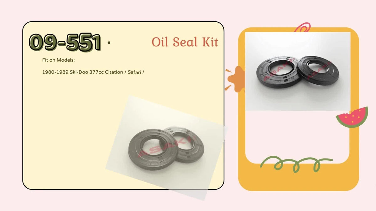 Oil Seal Kit 09-55103 for Ski Doo Citation/Safari/Saga 377 (All)