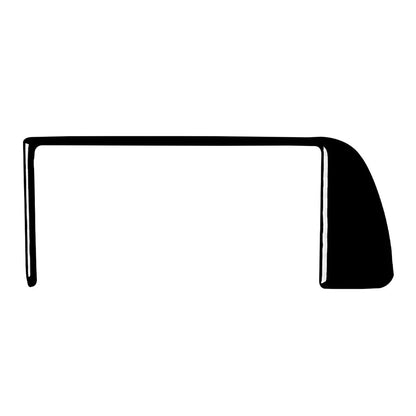Black Driver Door Storage Panel Frame Cover Trim for BMW 3 Series E36 (1994–1996)