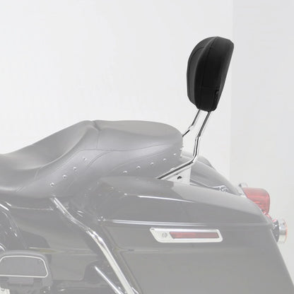 Sissy Bar Upright Passenger Backrest Pad for Harley Street Road Glide (2009–2025)