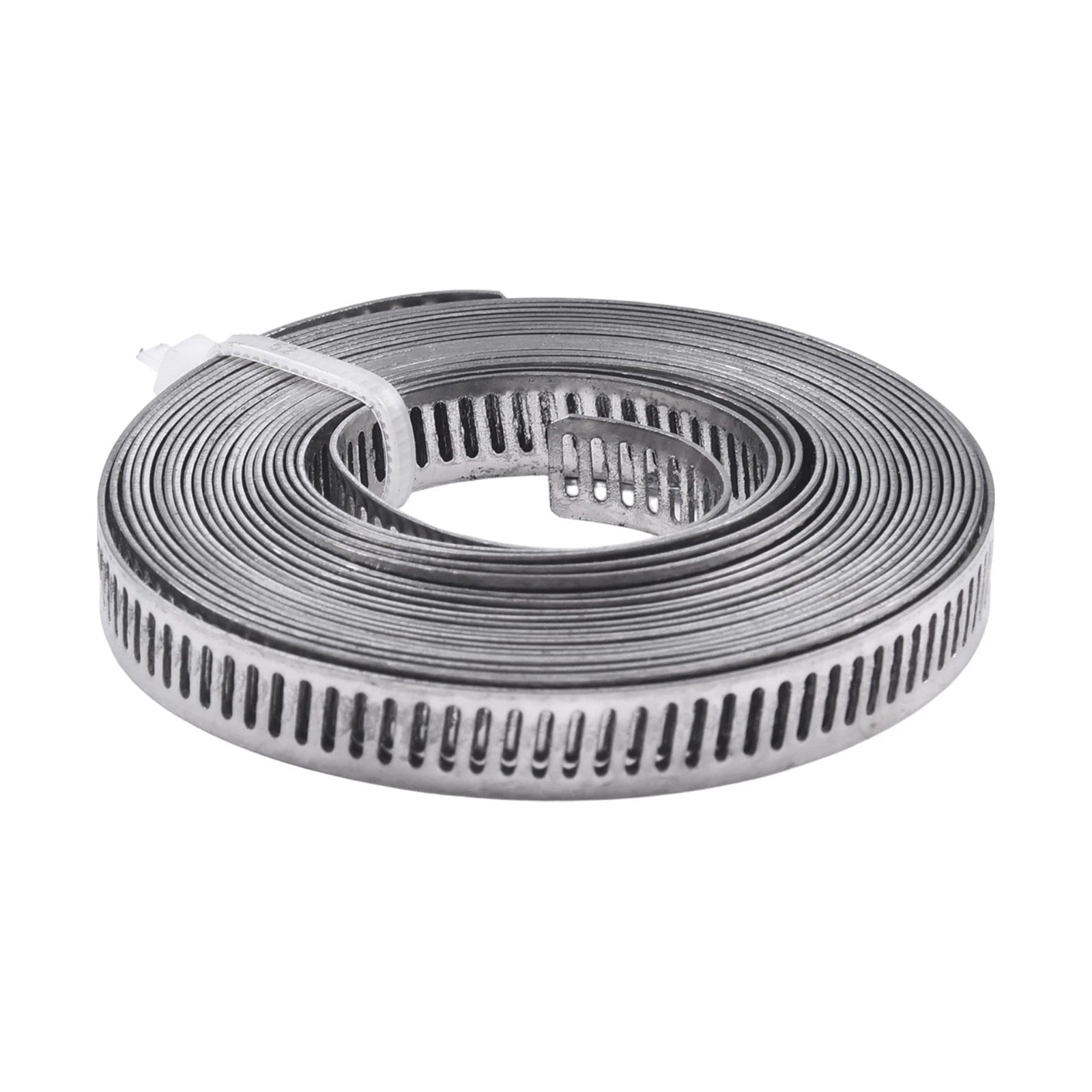 Adjustable Worm Drive Hose Clamp for Universal Use (Stainless Steel)