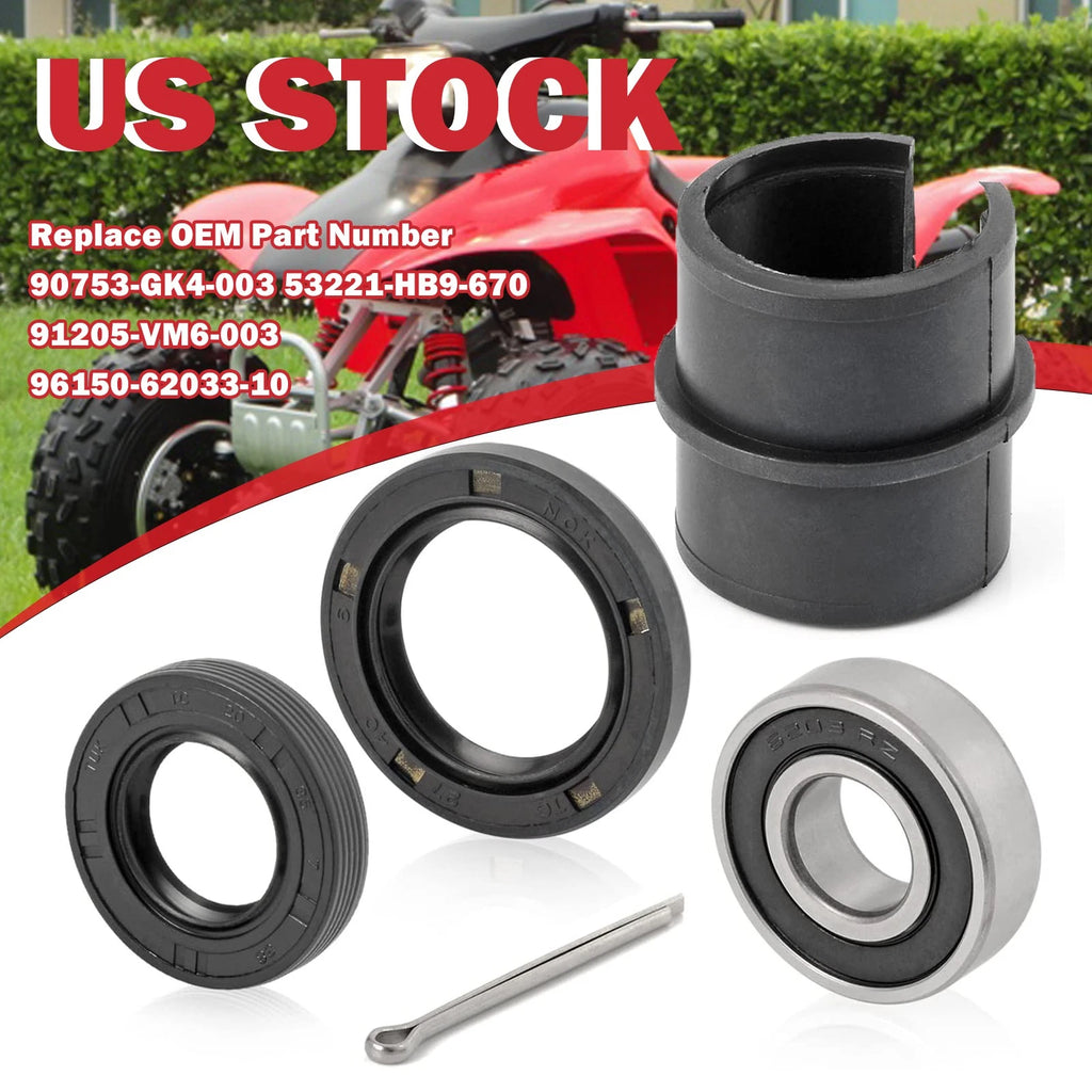 Steering Stem Bushing Seal Bearing Kit for Honda FourTrax 250 (1985–2006)