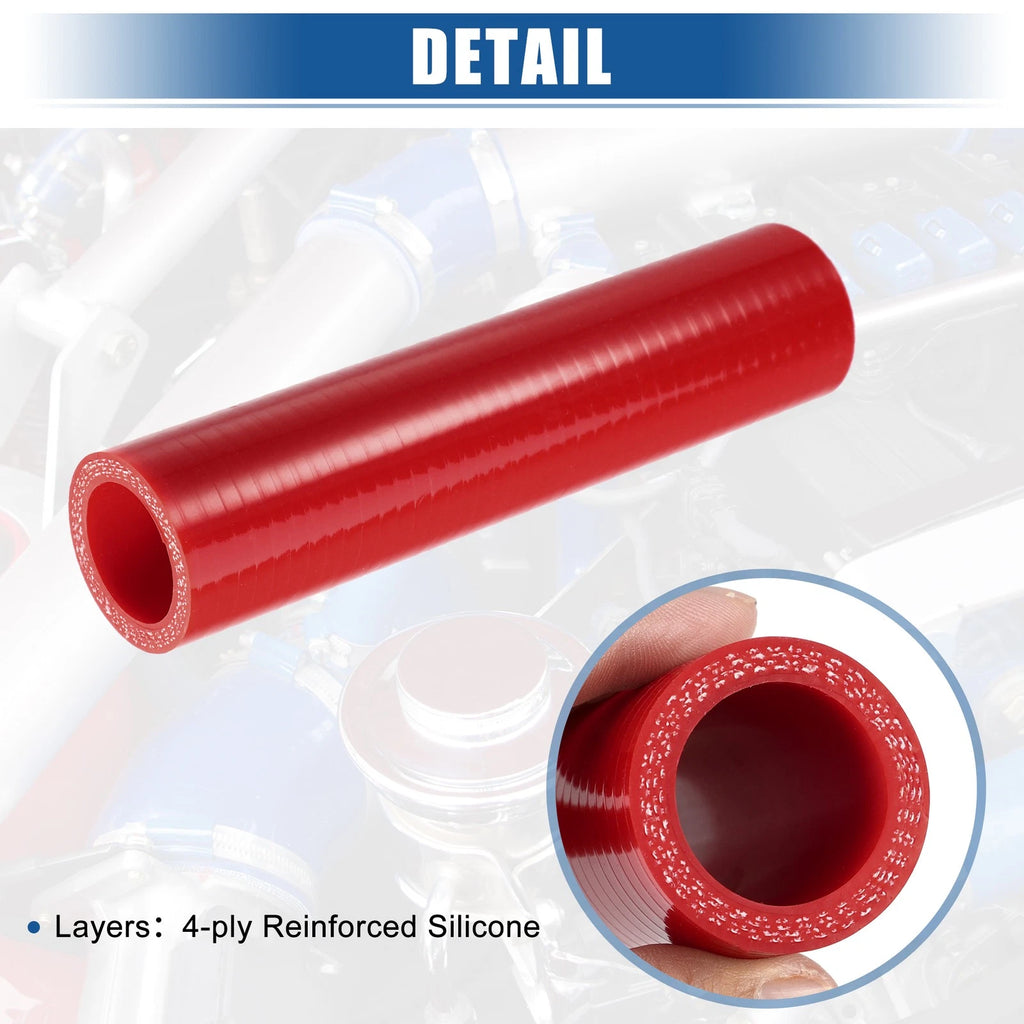 Silicone Reducer Hose Coupler 1" ID x 6" Length Intercooler Red
