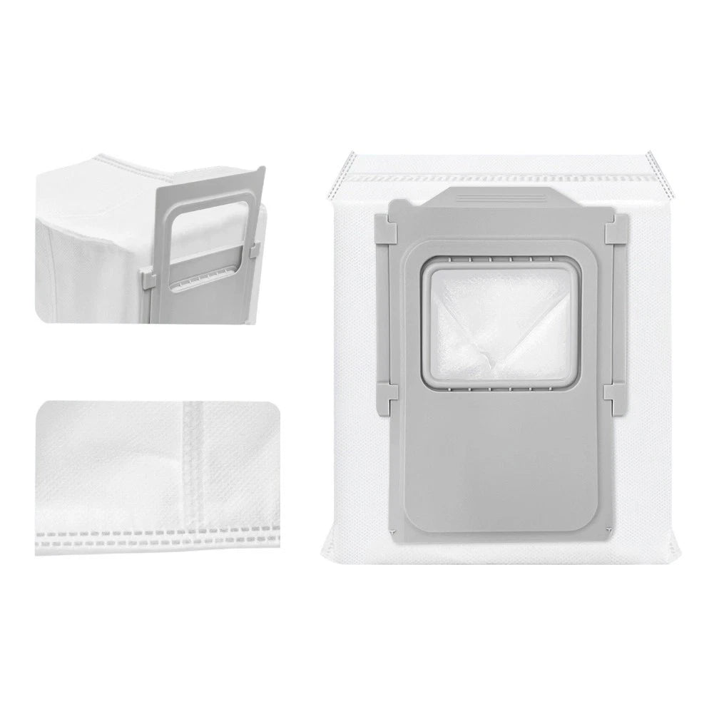 Self-Emptying Dust Capture Bag for Fine Dust (99.97% Efficiency)