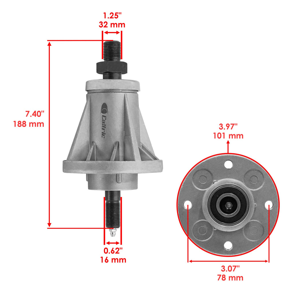 42 Inch Deck Spindle and Pulley Replacement for Toro 15-42RC 2017–2023