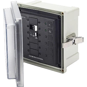 Blue Sea 3120 SMS Panel Enclosure w/ELCI Main (50A) for 240V