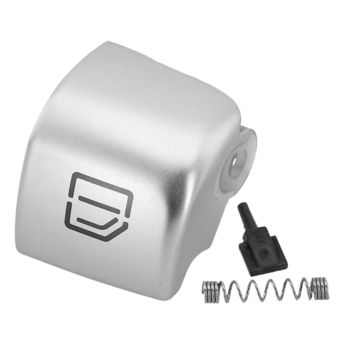 Front Left Window Switch Cover for - Sleek Silver