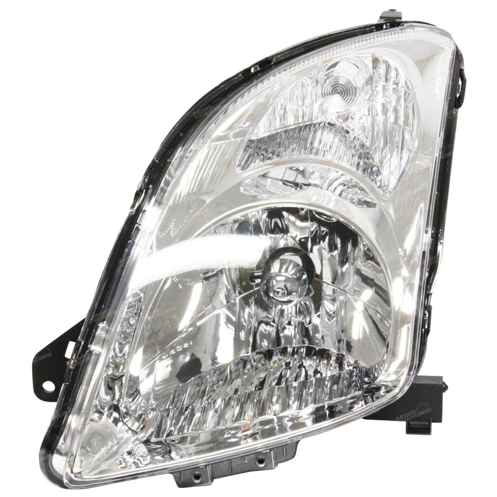 LH Chrome Headlight for Suzuki Swift Hatch (2005–2010)