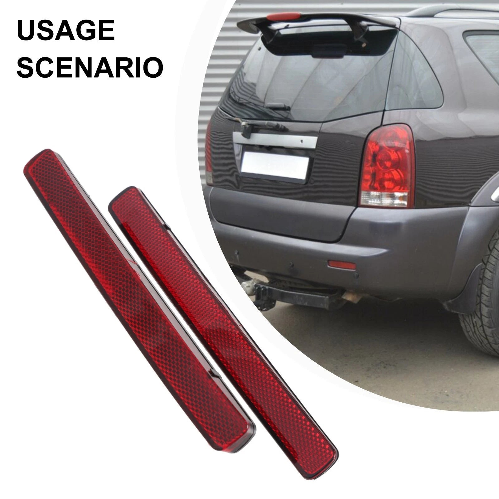 Bumper Lights Replacement Pair for Ssangyong Rexton, Kyron