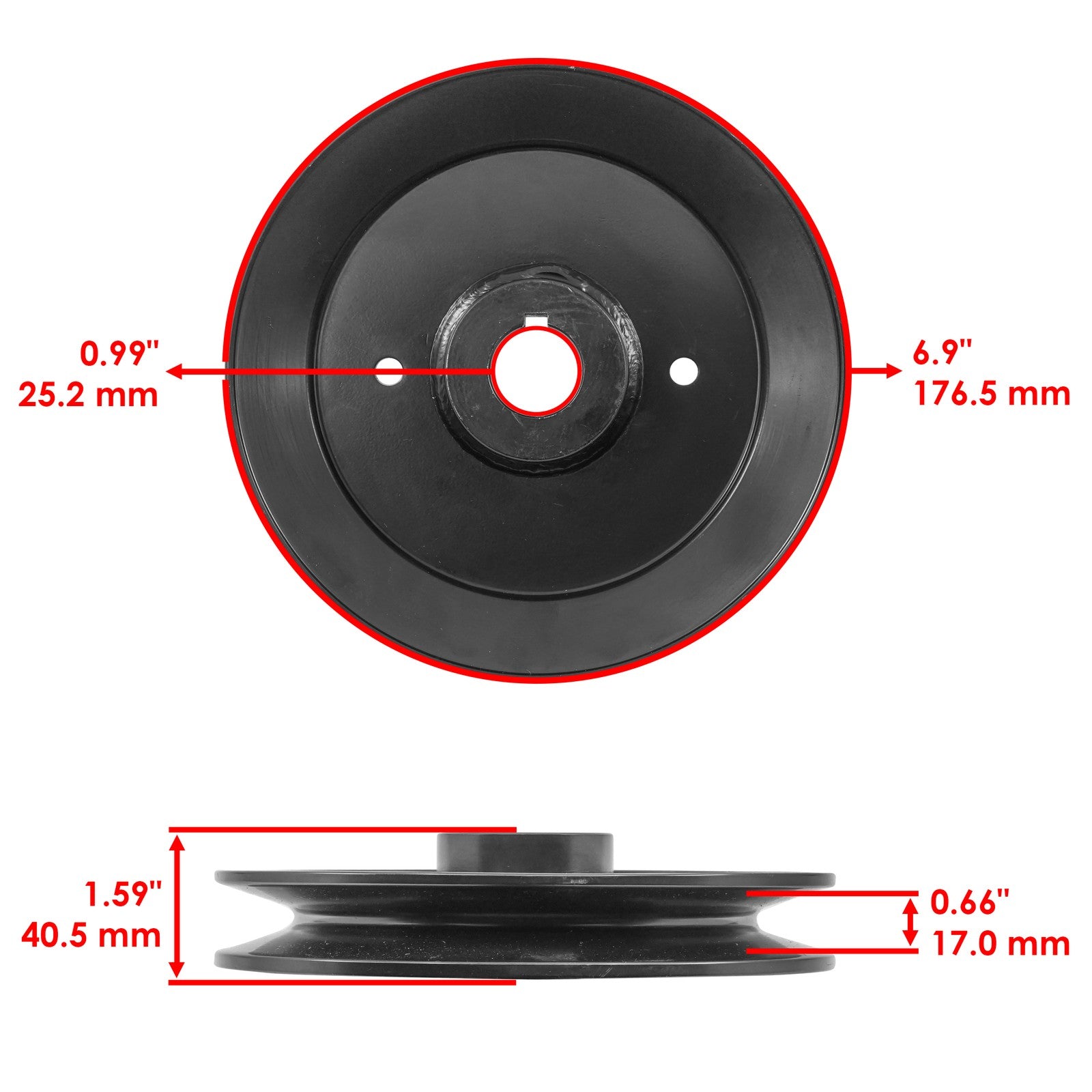 Deck Spindle Pulley Blade Kit for Bad Boy AOS 72 (2007–2008)