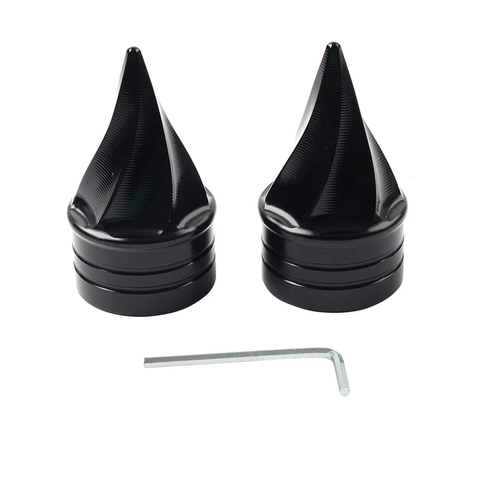 Front Axle Nut Cap for Harley Touring Road Street Glide Softail Sportster
