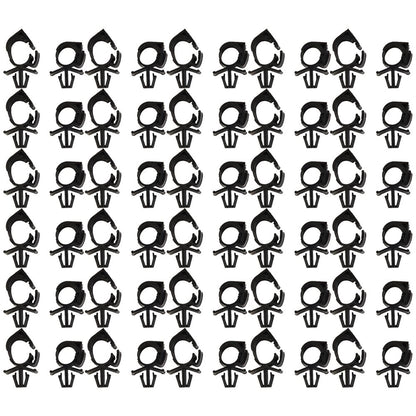 Set of 100 Car Wiring Harness Fasteners, Auto Wire Cable Clips