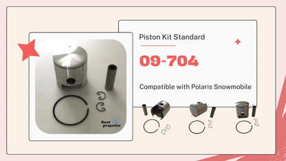 Piston Kit + Ring for Polaris Snowmobile Galaxy 440/Super Sport (1990–1995)