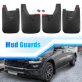 Set Mud Guard Liners Front Rear Replacement for Ram 2500 3500 (2010–2018)