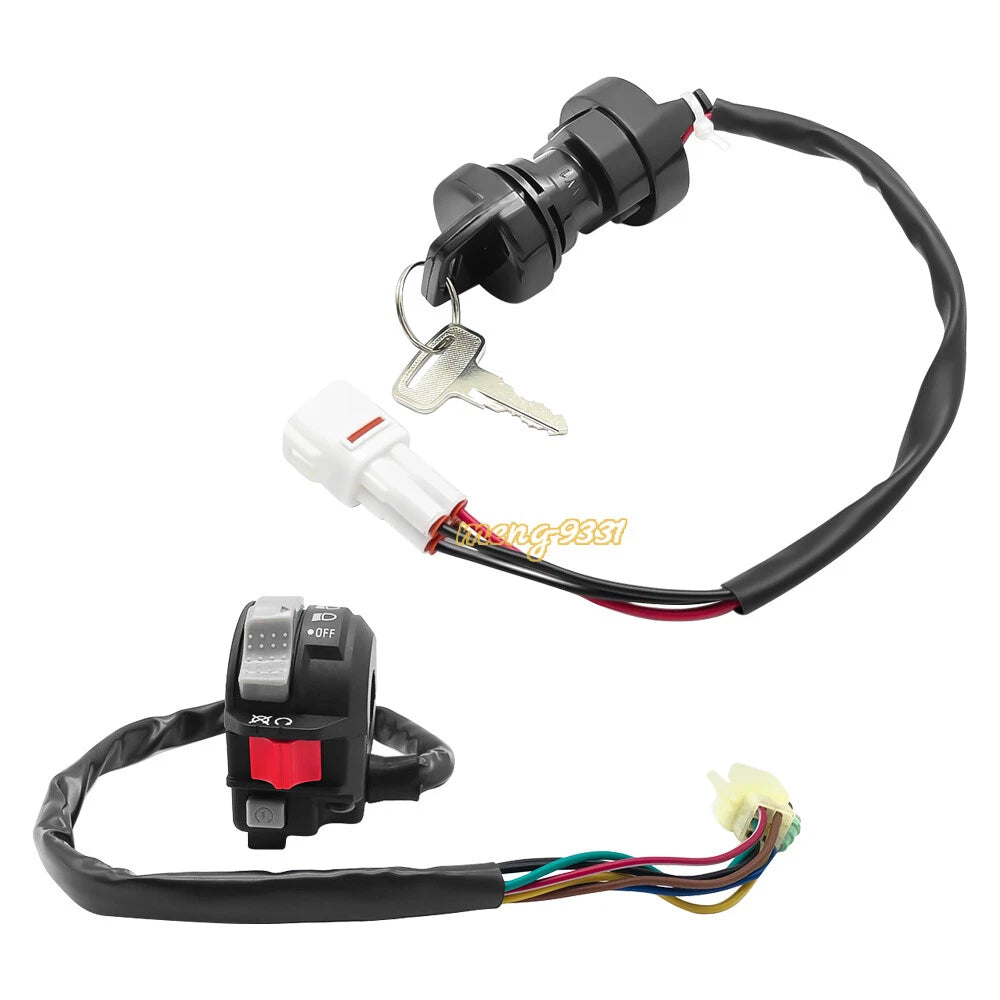 Start Stop Switch & Ignition Key Switch for Yamaha Big Bear 350 (1995–1999)