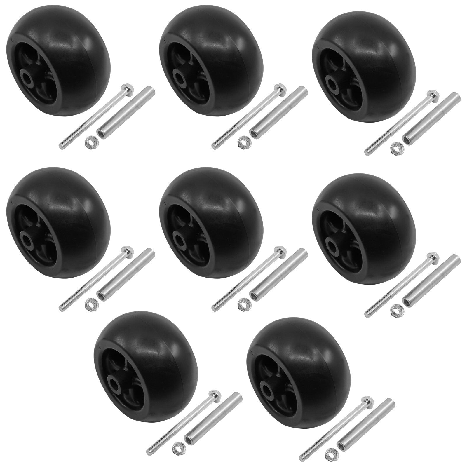 Deck Wheels Replacement Set for John Deere 1570 1575 1580 1575 (54-72 in)