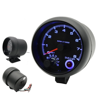 12V Car Tachometer Gauge for Engine Speed (Fits 468 Cylinder)
