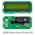 16x2 LCD Module Display for Character and Temperature Display