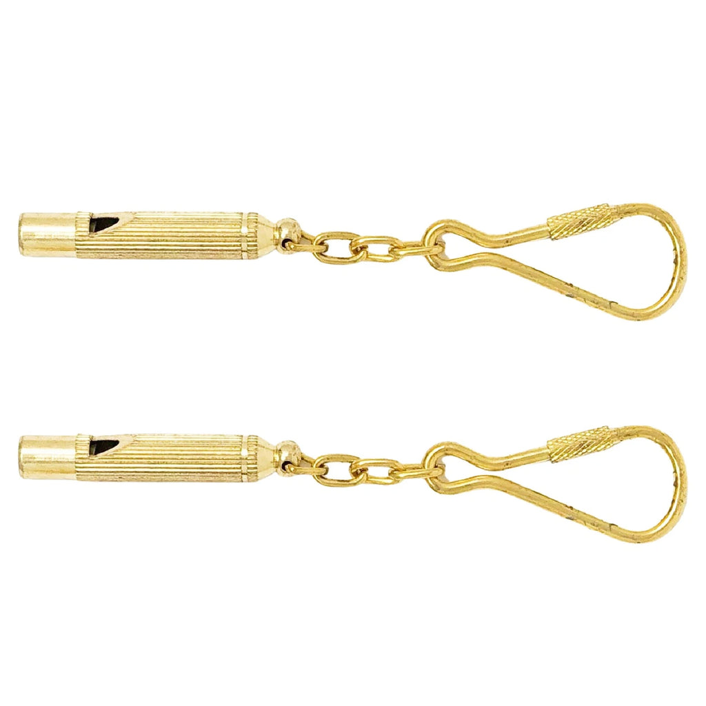 2X Mini Whistle Keychain for