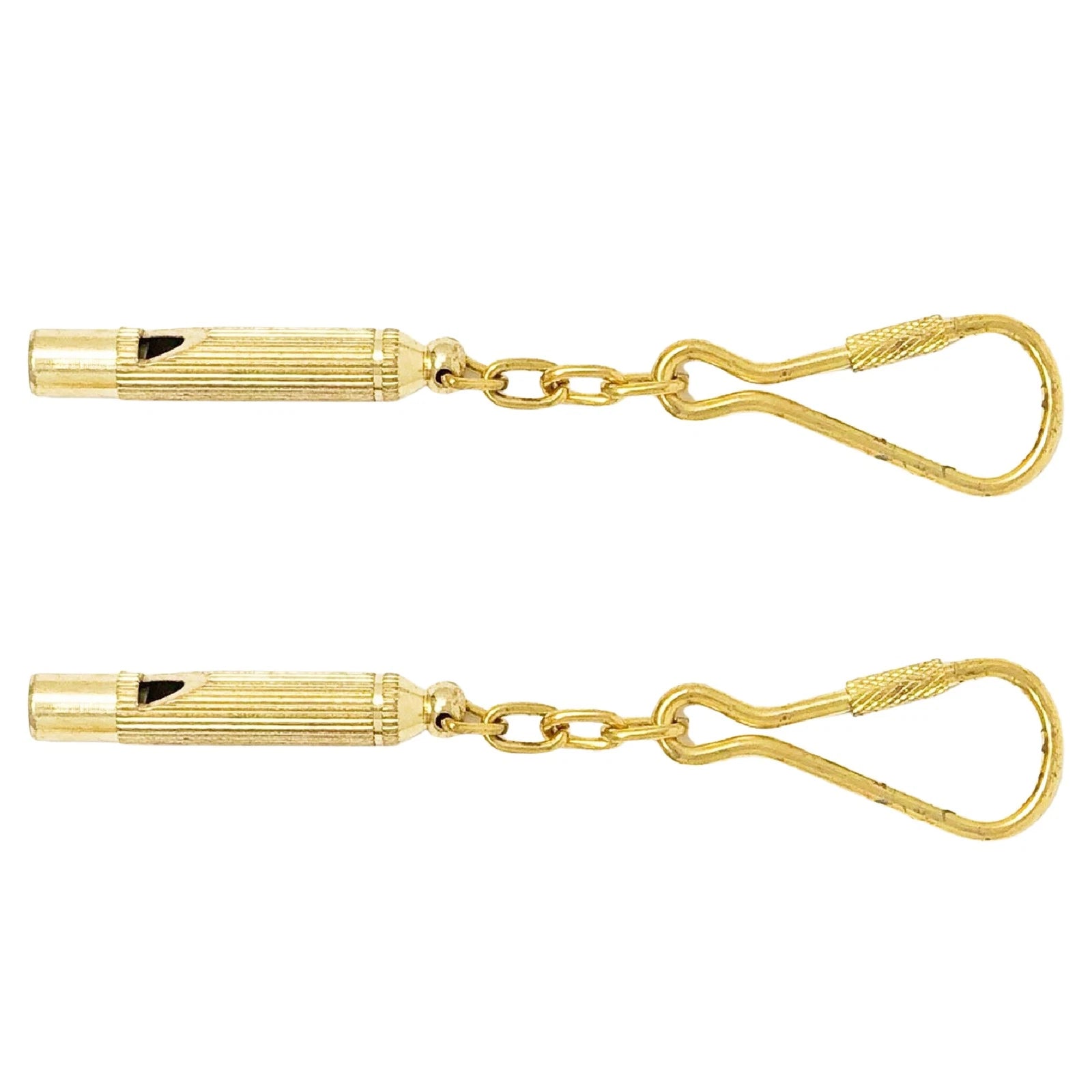 2X Mini Whistle Keychain for