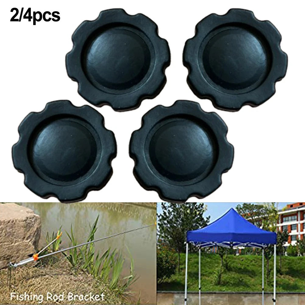 Set of 2 Star Hand Knobs M8x25mm Thread for Umbrella Base