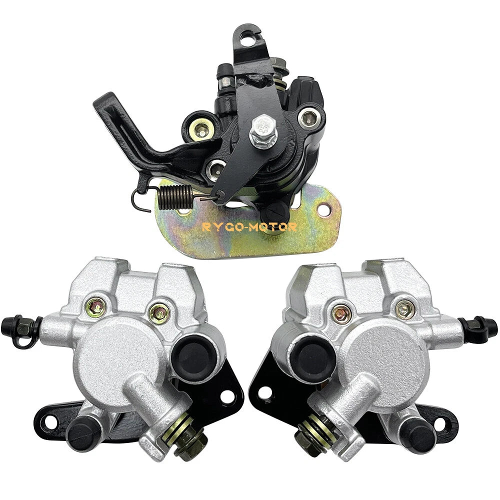 Front & Rear Brake Calipers for Honda Sportrax 400 TRX400EX TRX400X (2008–2014)