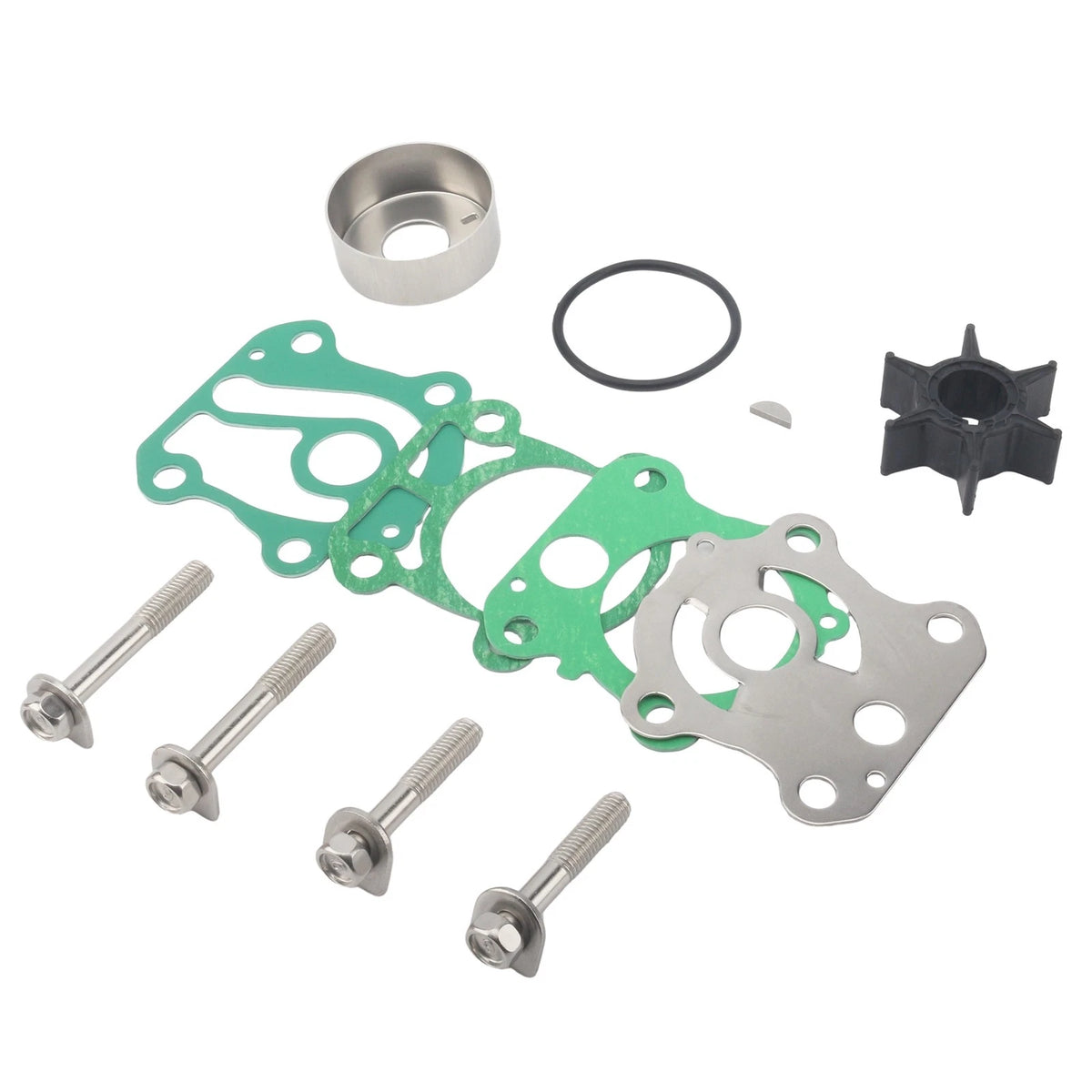 For Yamaha Impeller Water Pump Repair Kit 6H3-W0078 60 70 HP 2-Stroke Engine