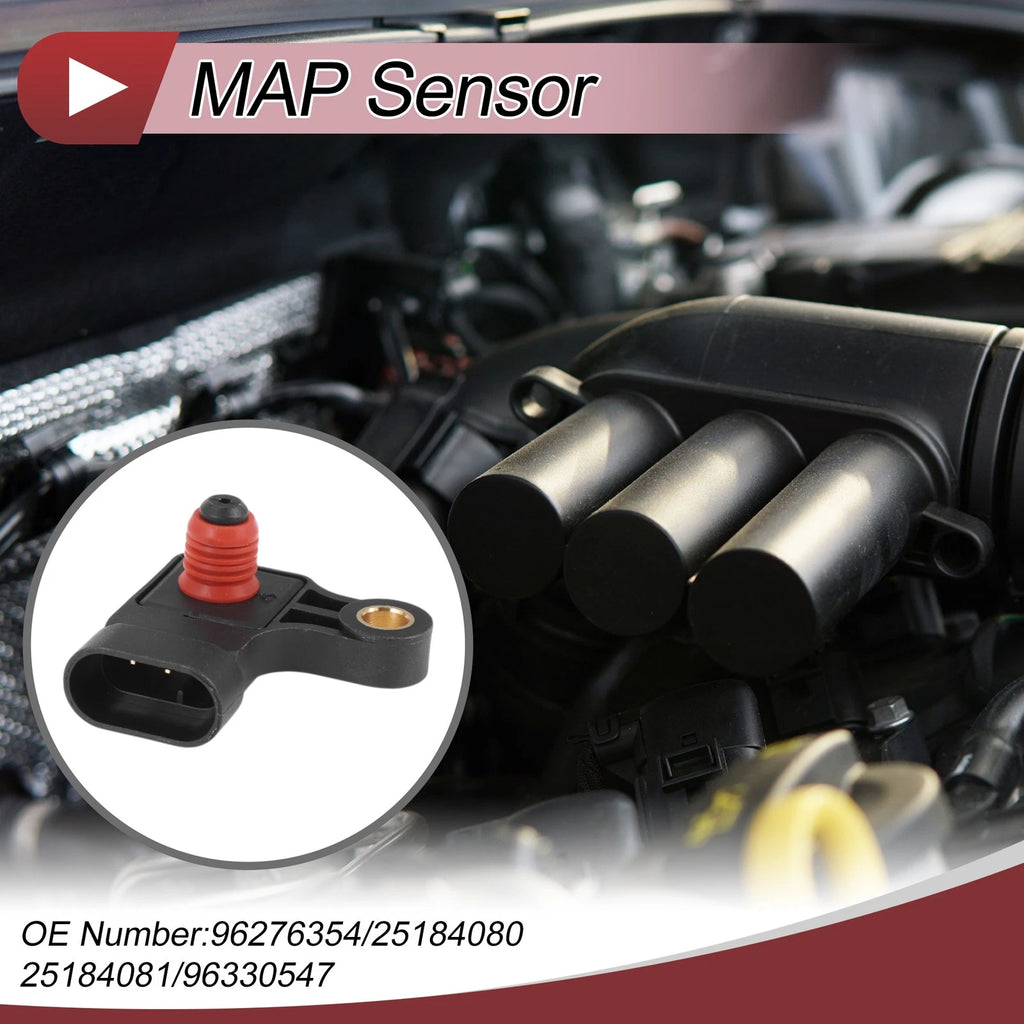 Manifold Absolute Pressure MAP Sensor OEM Replacement for Chevrolet Optra (2003–2007)