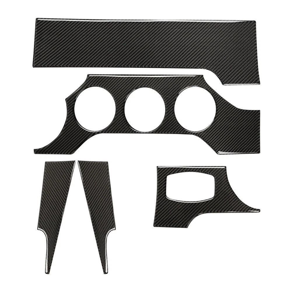Carbon Fiber Interior Trim Dashboard Panel for Ford Mustang (2015–2019)