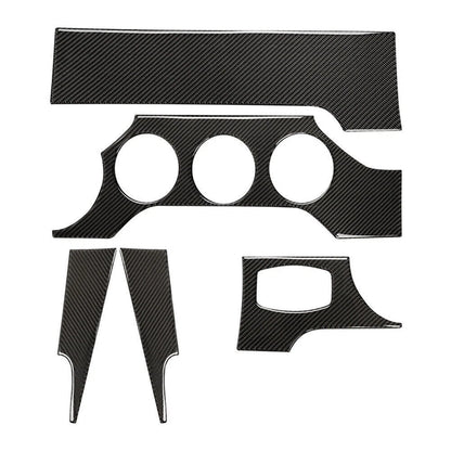 Carbon Fiber Interior Trim Dashboard Panel for Ford Mustang (2015–2019)