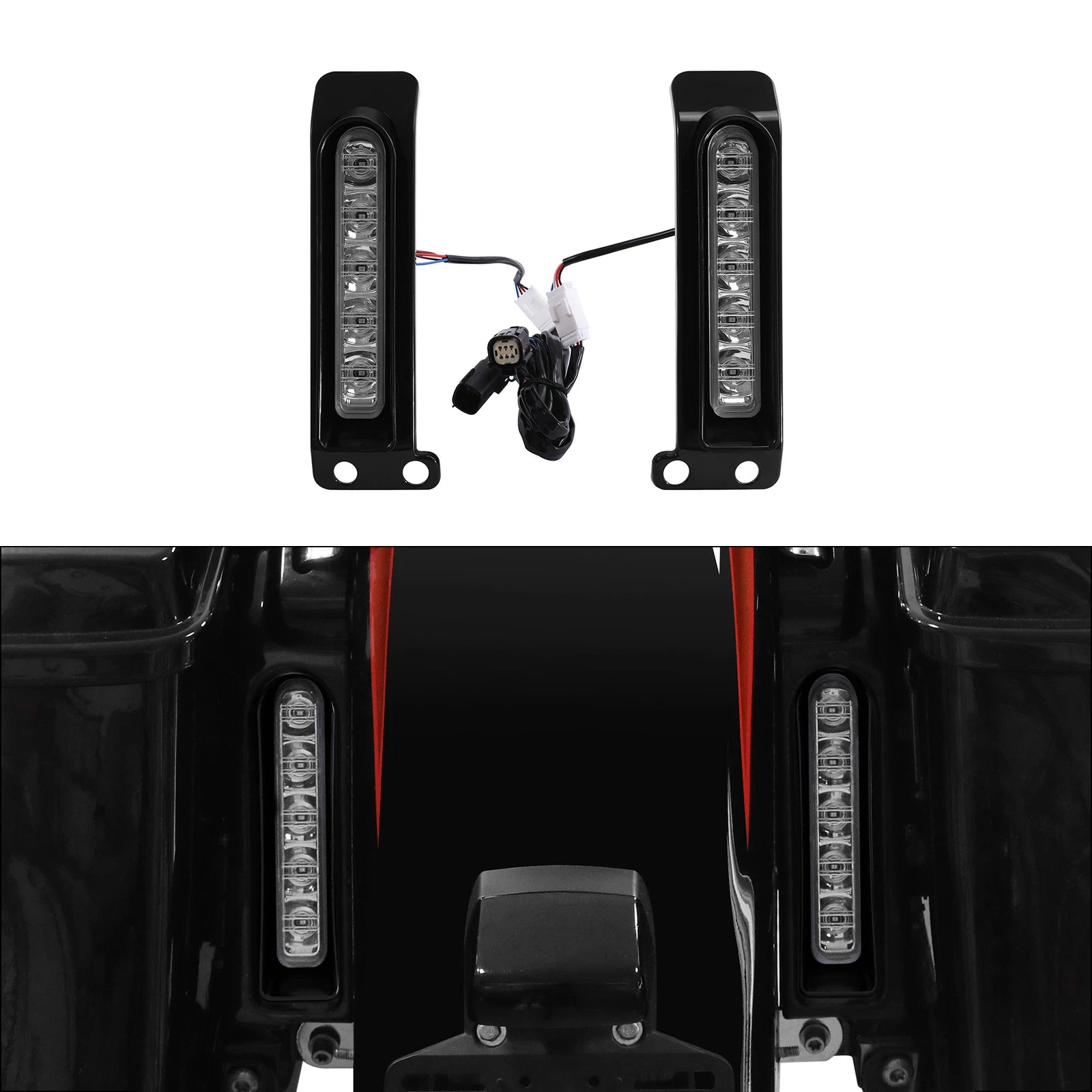 LED Saddlebags Inserts for Harley Electra Road Glide (2014–2023)