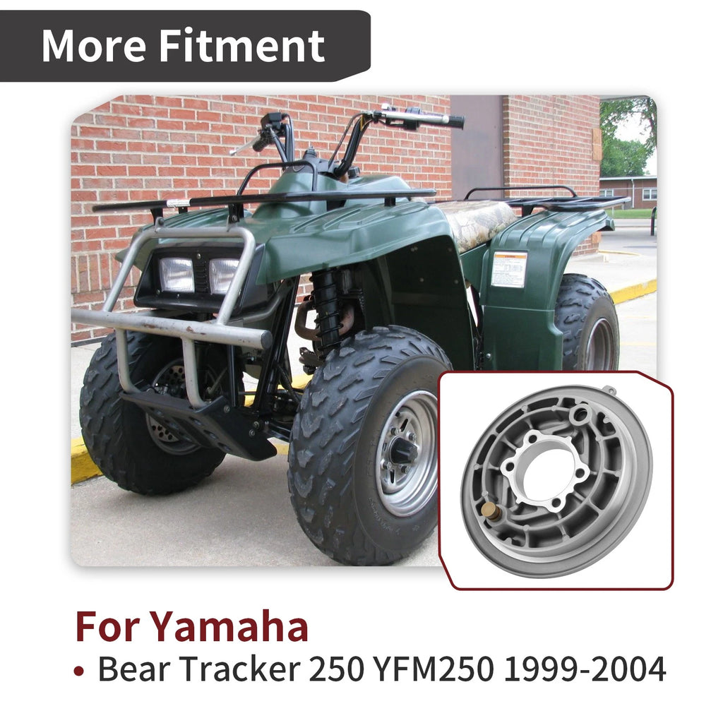 Rear Brake Backing Plate for Yamaha Bear Tracker 250 (1999–2004)