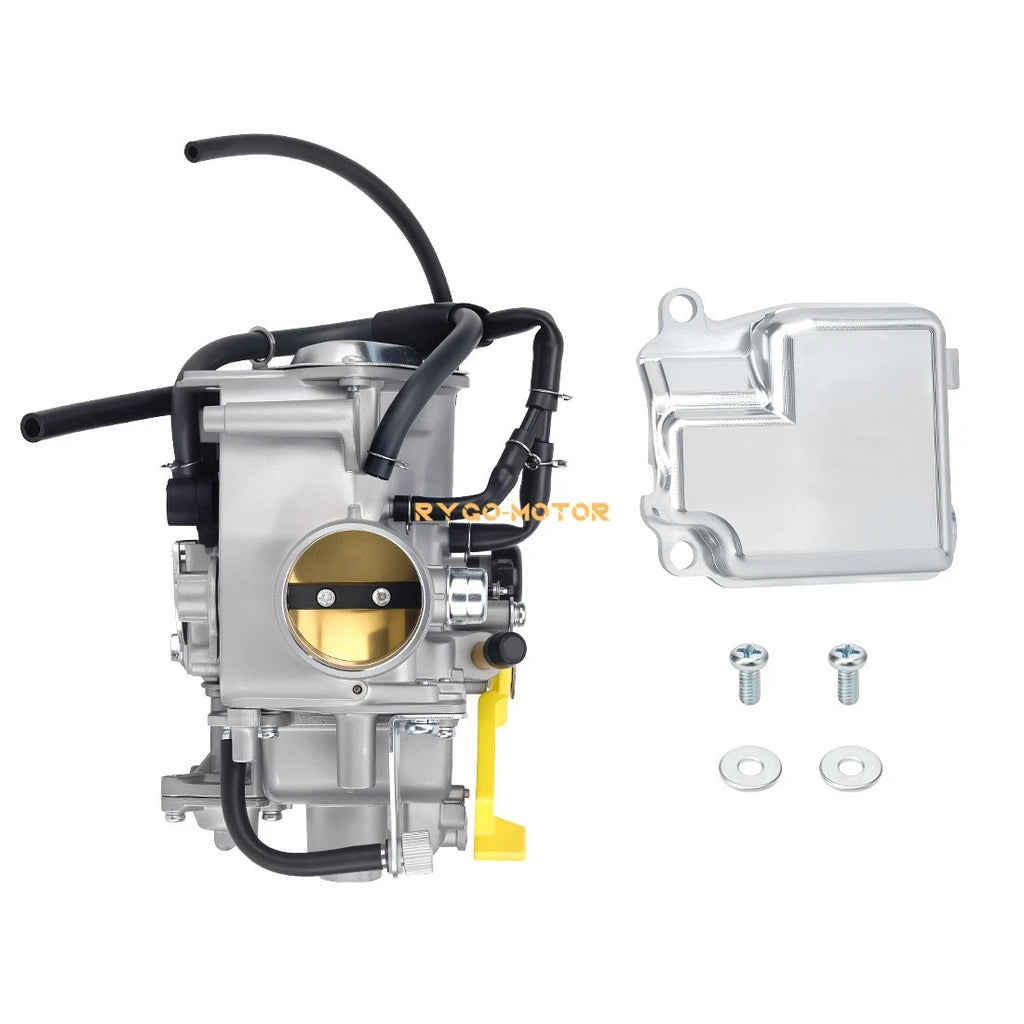 Carburetor & CNC Body Cover for Honda TRX400EX Sportrax (1999–2008), TRX400X (2009–2014)