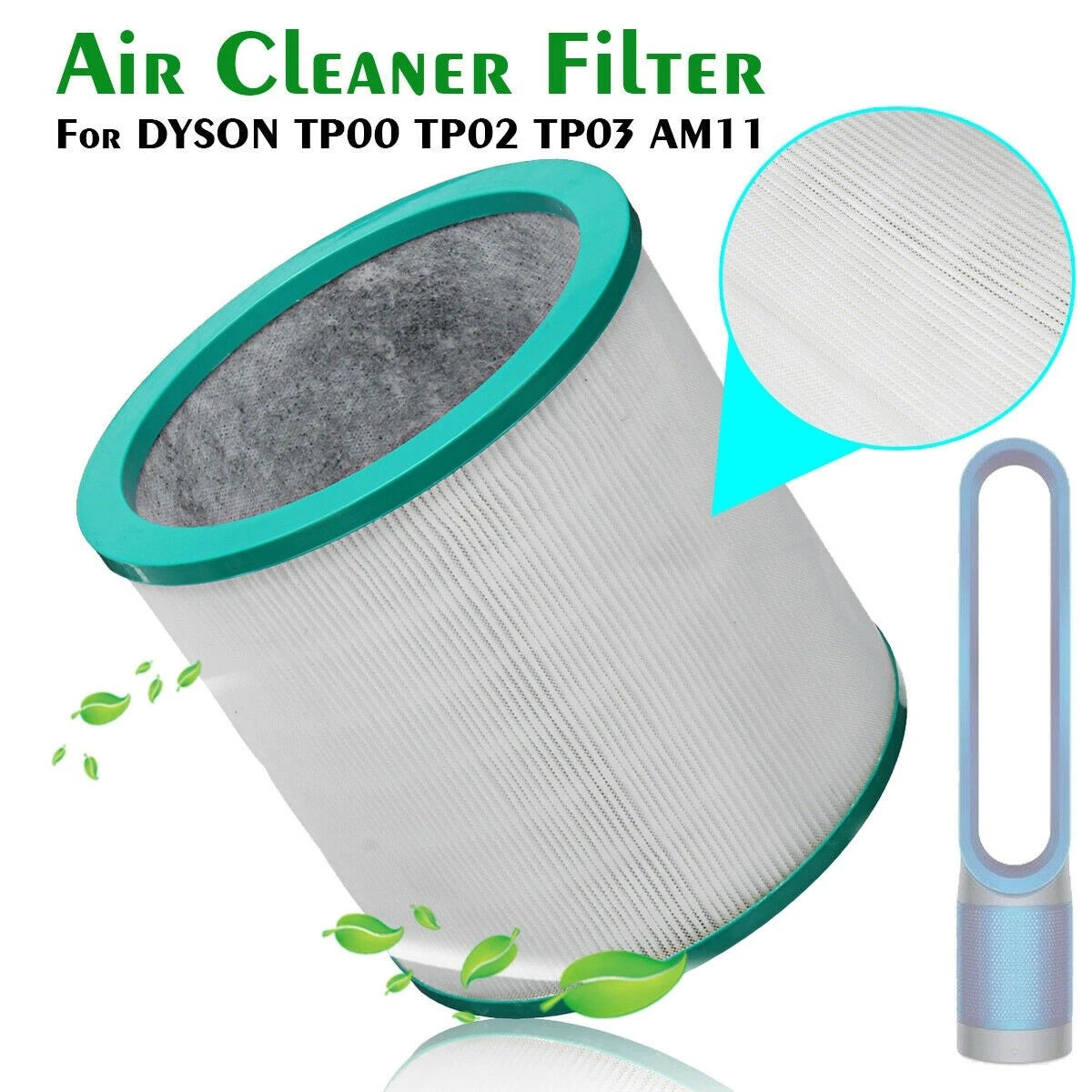 Cotton Hepa Filter Net for Dyson TP01 TP02 TP03 BP01 (2016–2021)
