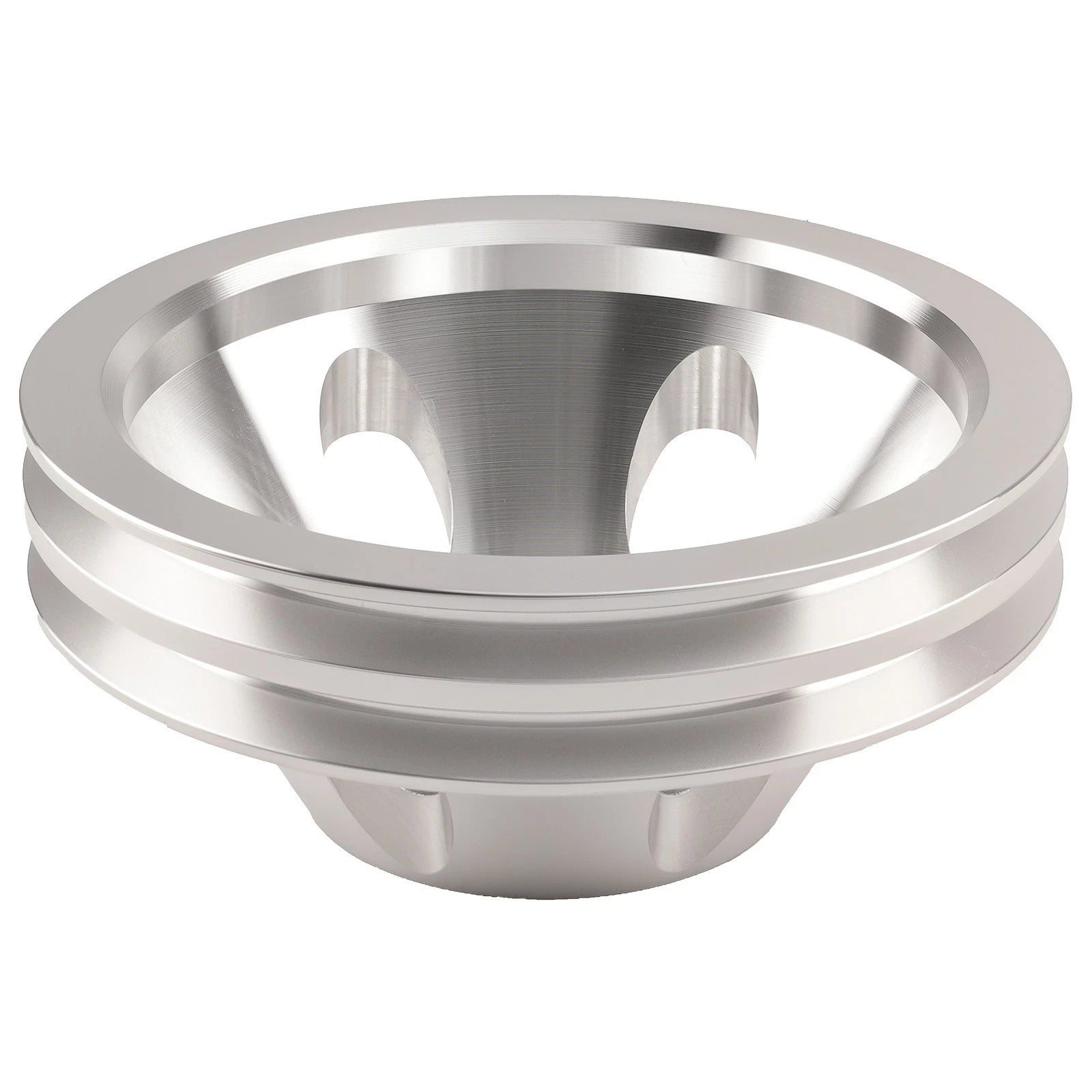 Chrome Water Pump Pulley for Chevy Big Block 396-454 (Short Version)