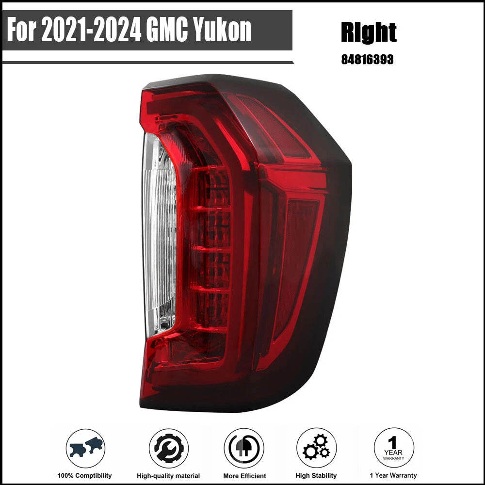 LED Tail Light Assembly for GMC Yukon (2021–2024) Outer Right Passenger Side