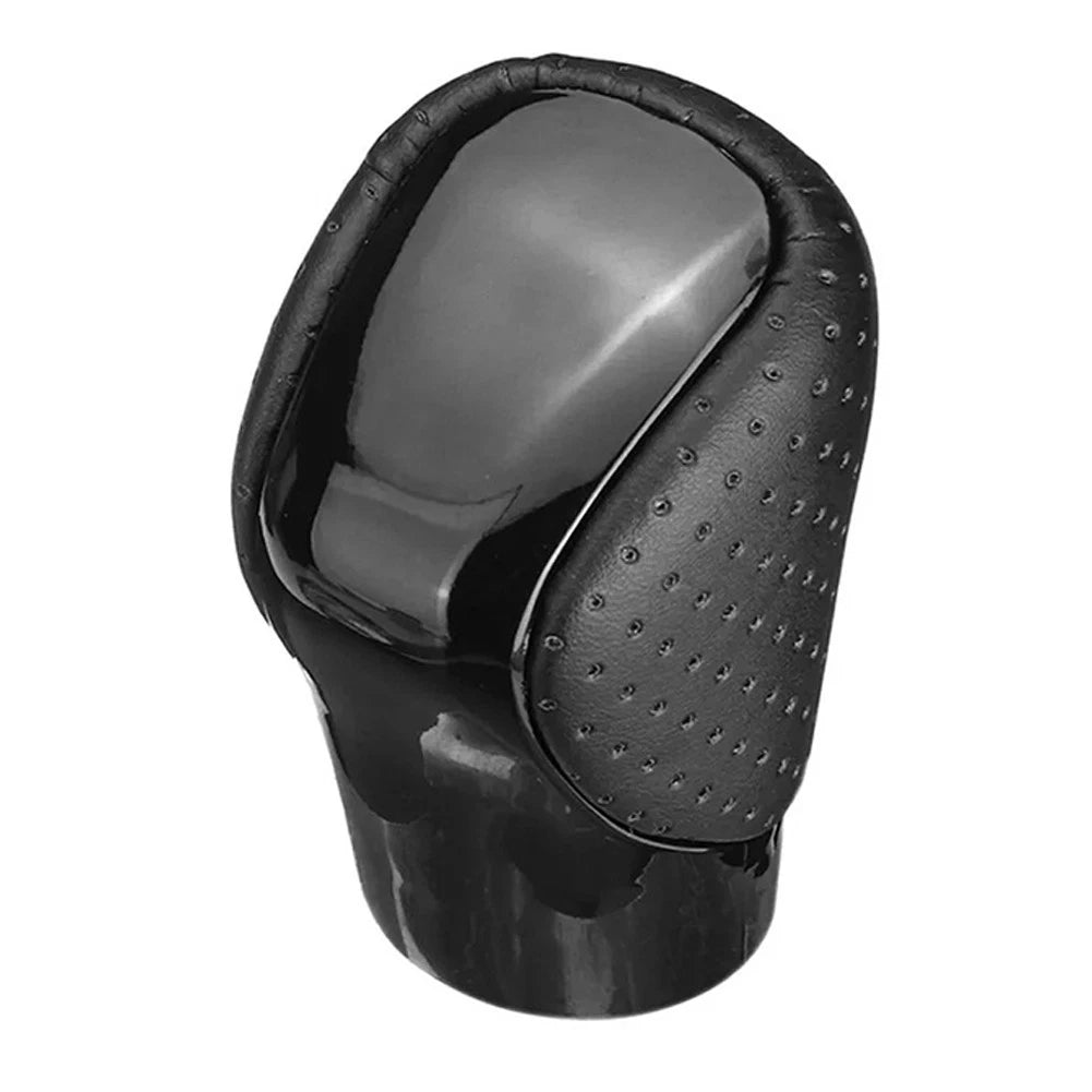 Ergonomic Black PU Leather Gear Shift Knob for Lexus Models