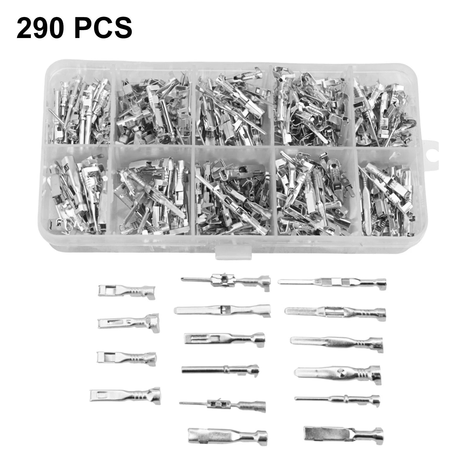 290Pcs Car Wire Terminal Pins for Various Makes and Models (Universal)