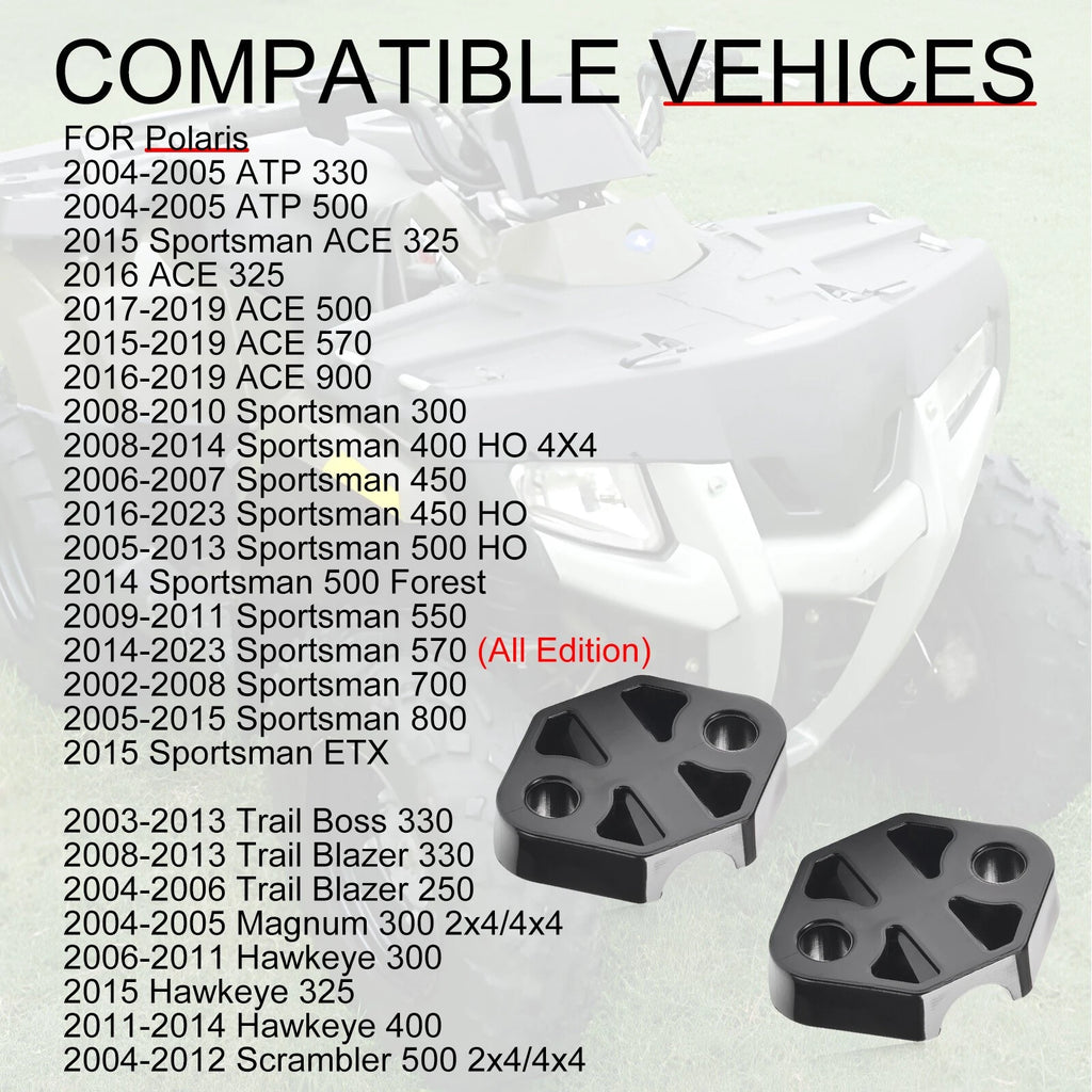2 Gear Selector Mounts 5435042 for Polaris ACE 500 570 900 (2015–2019)