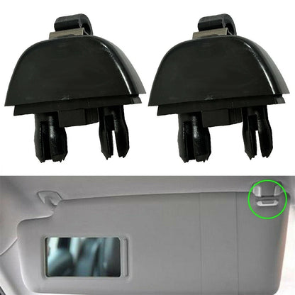 2X Sun Visor Bracket Clip for Audi VW (1S0857561Y20, 6RD857561Y20)