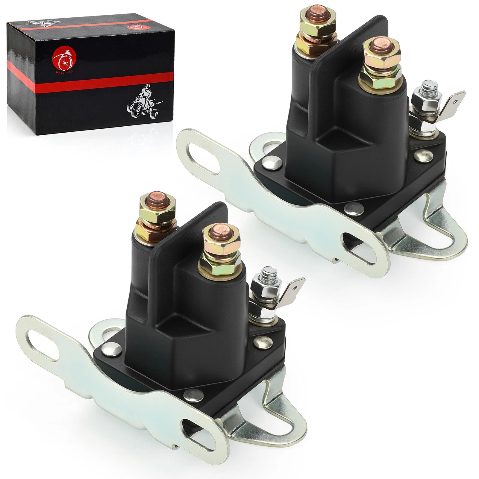 2X Starter Solenoid Relay for Polaris Ranger 425 2x4, 500 4x4, 6x6 (2004)