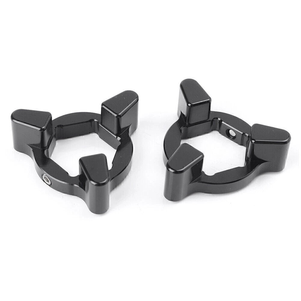 2X 17MM CNC Aluminum Fork Preload Adjusters Universal Adjusters Kit